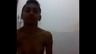 Horny Indian Babe Enjoying Shower Undress - Indian Porn