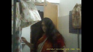 Sexy Mature Indian Milf Undressing the brush saree In Bathroom Teaser Video