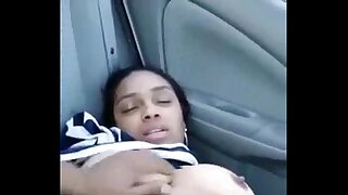.com – Horny Indian Masturbating In Automobile With Her Boyfriend