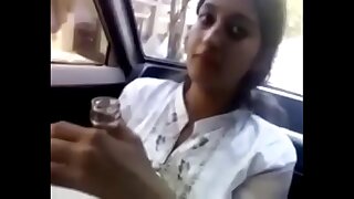 Desi teen fucked by cur� with reference to car
